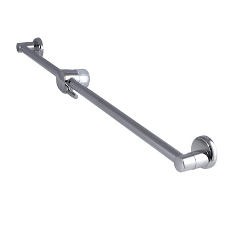 Kingston Brass Shower Slide Bar W/ Pin Mount, Polished Nickel K180A6